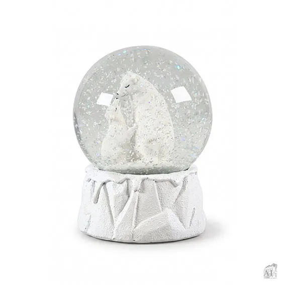 Det Gamle Apotek Snow globe sněžítko medvěd 13 cm
