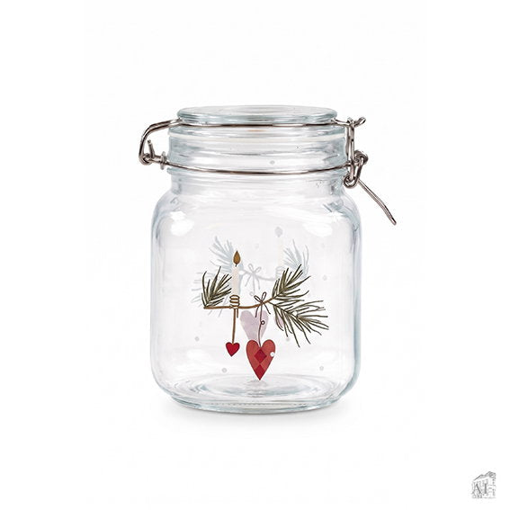 Det Gamle Apotek Glass jar dóza skleněná 1000 ml