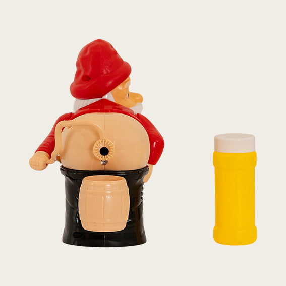 Det Gamle Apotek Santa Claus bublifuk červený se zvukem
