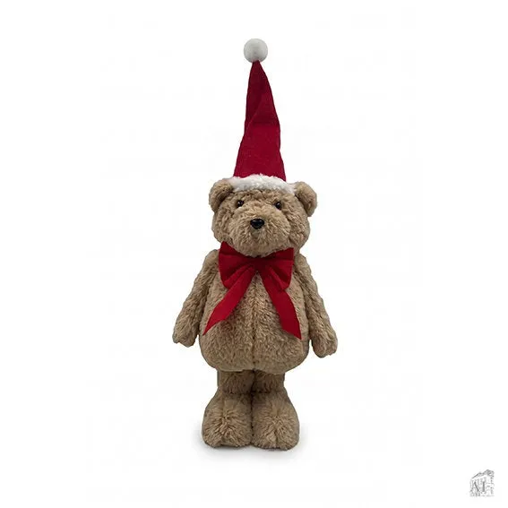 Det Gamle Apotek Bear vánoční figurka 35 cm hnědá