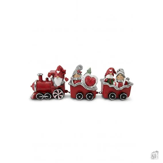Det Gamle Apotek Train červená figurka vláček 6 cm