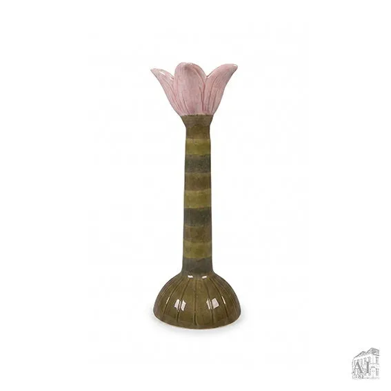 Det Gamle Apotek Figures keramická figurka 20 cm růžová