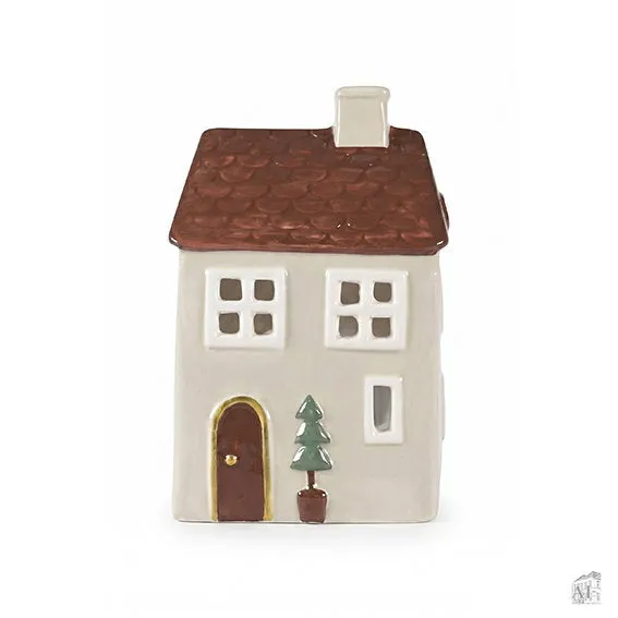 Det Gamle Apotek House keramický domeček na svíčku 12 cm