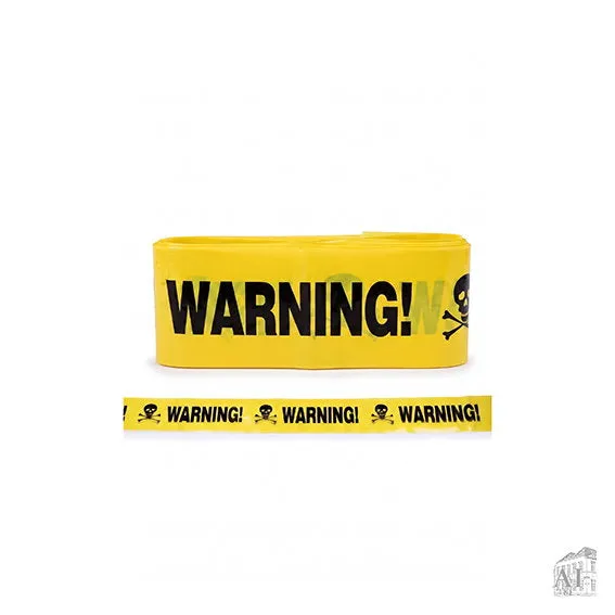 Det Gamle Apotek Fright tape Caution páska 6 m žlutá