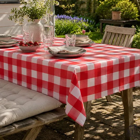 Det Gamle Apotek Table Cloth ubrus bílý 140x240 cm PVC