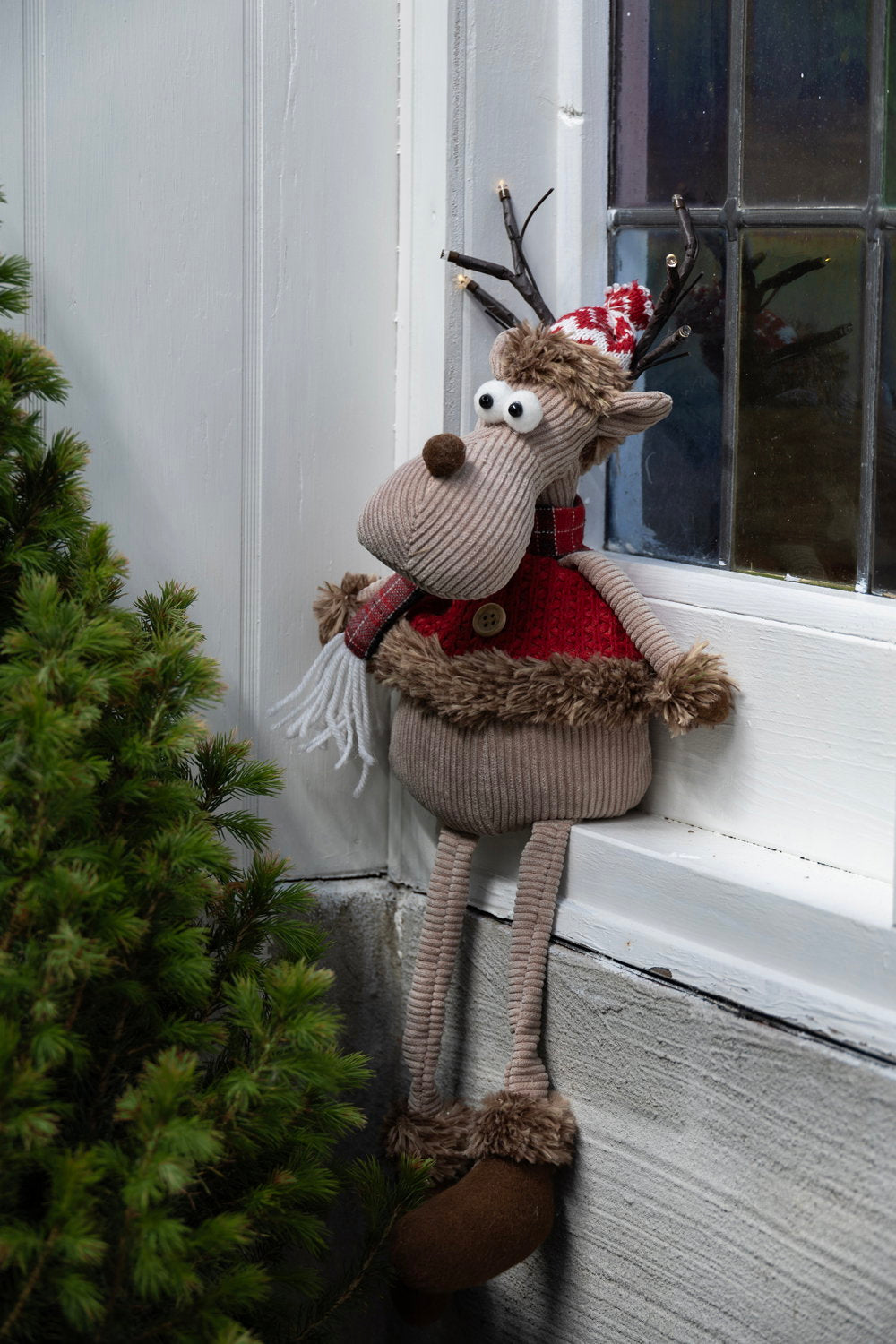 Det Gamle Apotek Reindeer svítící sob s LED 51 cm