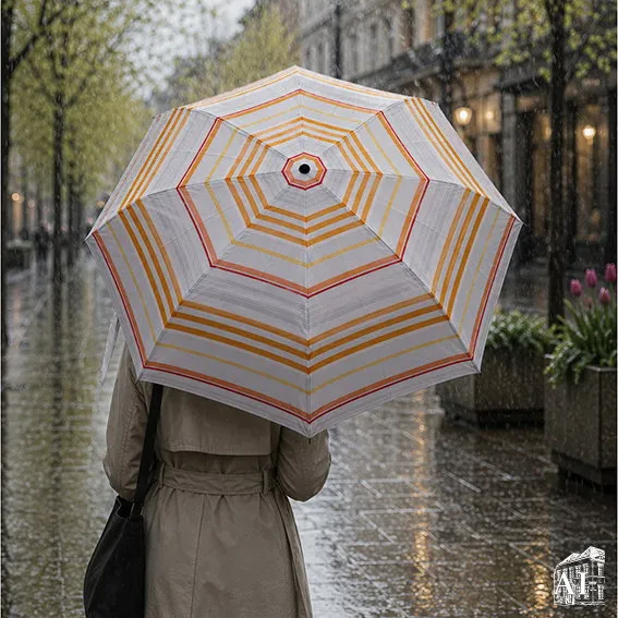 Det Gamle Apotek Umbrella deštník barevný polyester