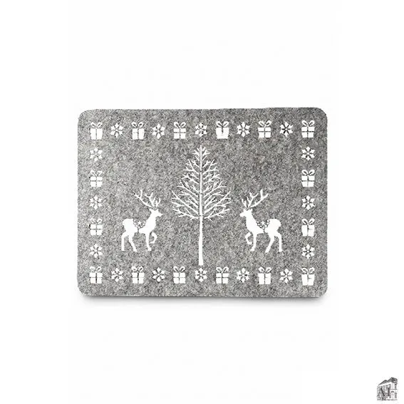 Det Gamle Apotek Placemat prostírání 30 cm šedé