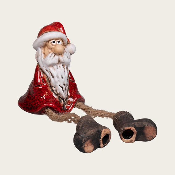 Det Gamle Apotek Gnome vánoční skřítek červený 7 cm