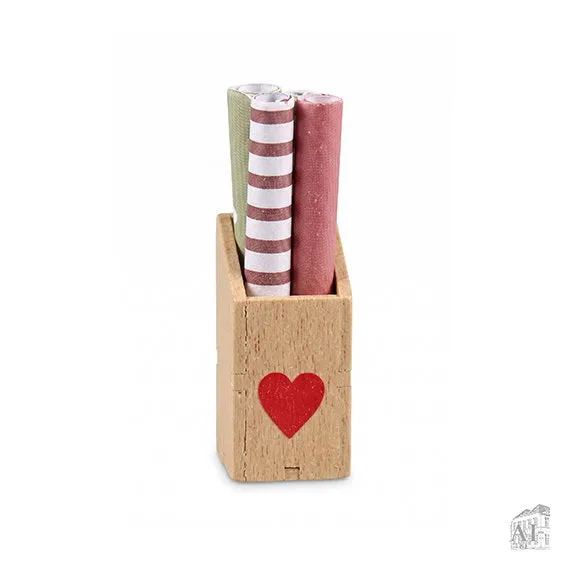 Det Gamle Apotek Giftpaper for gnomes mini papír barevný