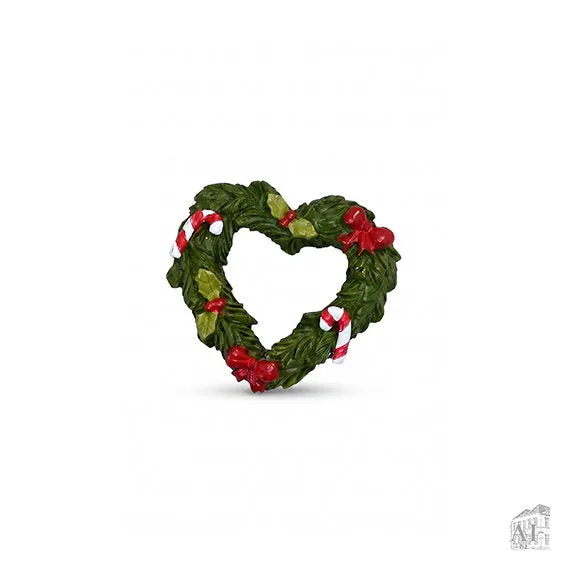 Det Gamle Apotek Wreath for Gnomes mini věnec zelený 3 cm