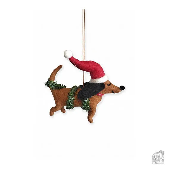 Det Gamle Apotek Figure for hanging ozdoba hnědá 16 cm