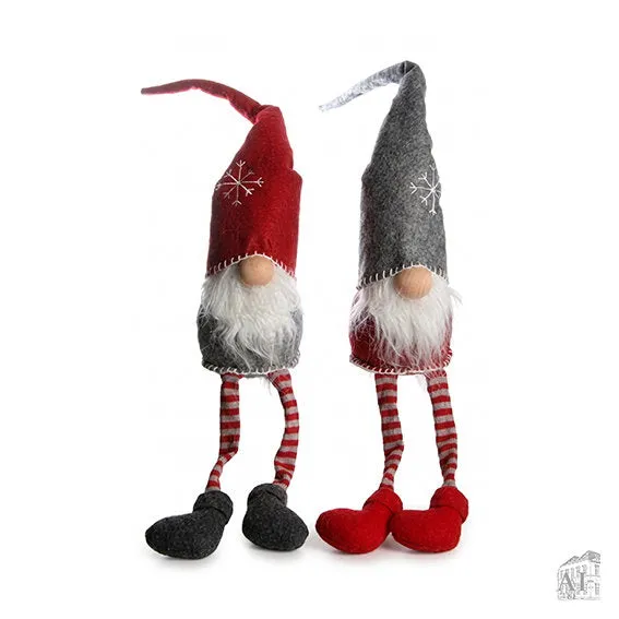 Det Gamle Apotek Gnome látkový skřítek červený 72 cm