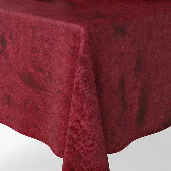 Det Gamle Apotek ubrus bordó polyester 320 cm