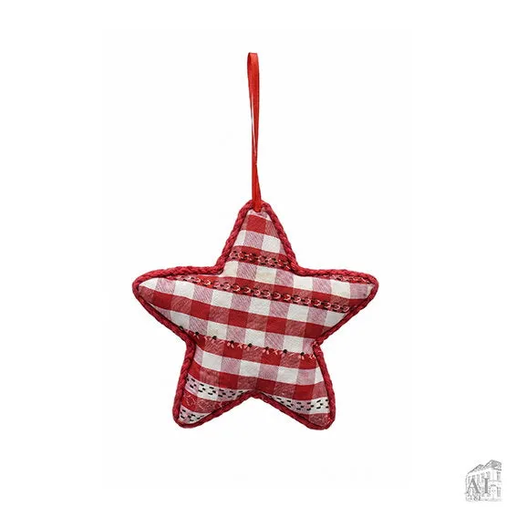 Det Gamle Apotek Christmas Ornament závěsná ozdoba červená 12 cm