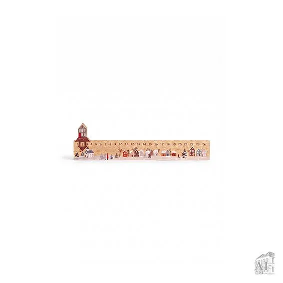 Det Gamle Apotek Calendar vánoční kalendář MDF 11 cm