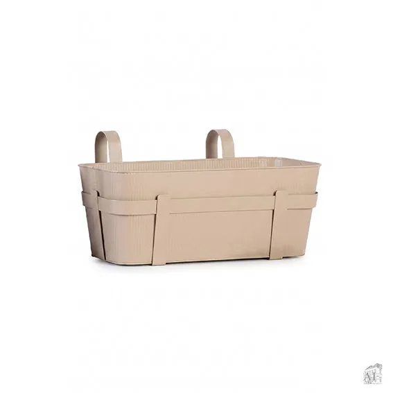 Det Gamle Apotek květináč béžový kovový 22 cm