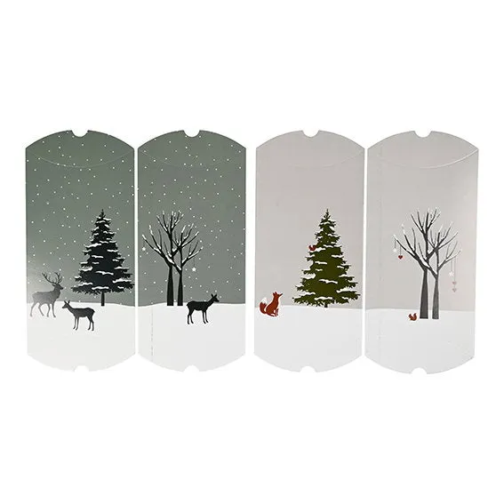 Det Gamle Apotek Giftboxes dárkové krabičky 8 ks zelené papír