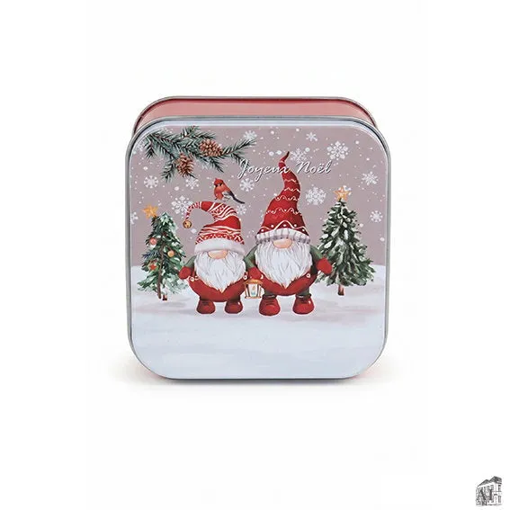 Det Gamle Apotek Cake Tin plechová dóza 4 cm béžová