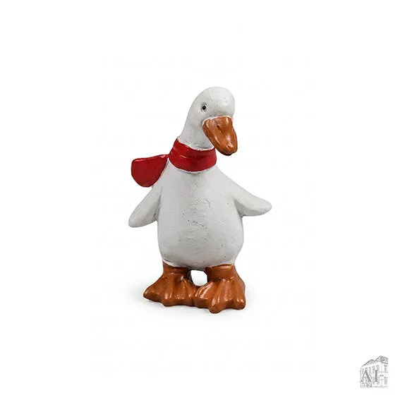 Det Gamle Apotek Goose for gnomes husa bílá 4 cm