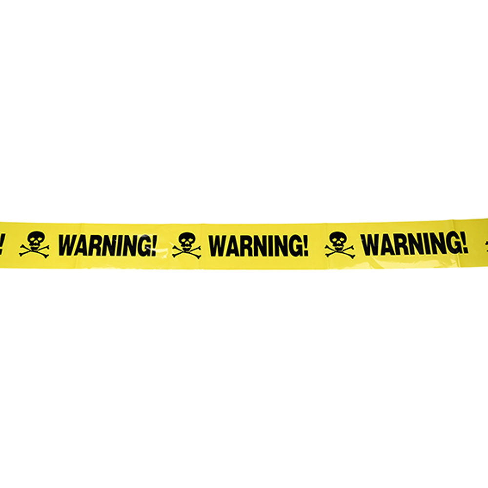 Det Gamle Apotek Fright tape Caution páska 6 m žlutá