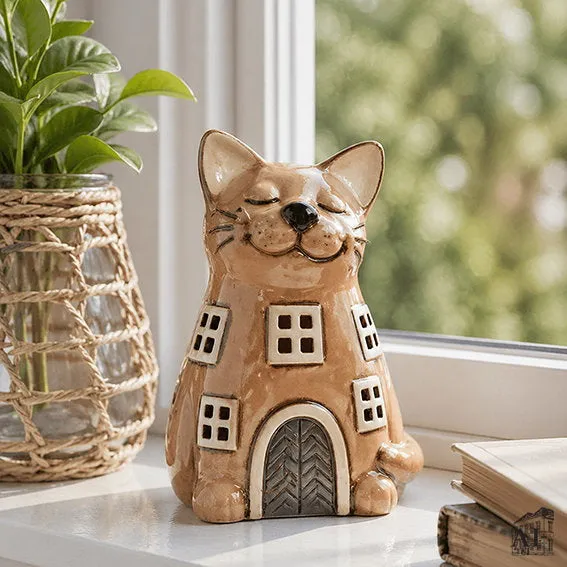Det Gamle Apotek Candle holder lucerna keramická 19 cm