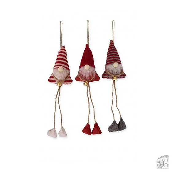 Det Gamle Apotek Gnome skřítek červený 25 cm