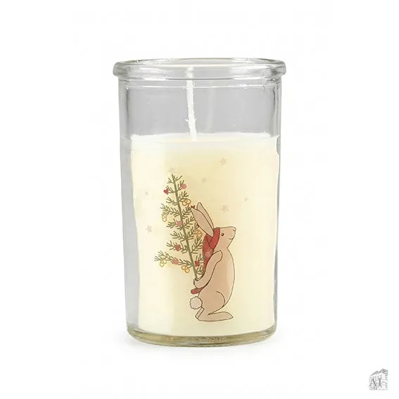 Det Gamle Apotek Candle in glass svíčka ve skle 10 cm bílá