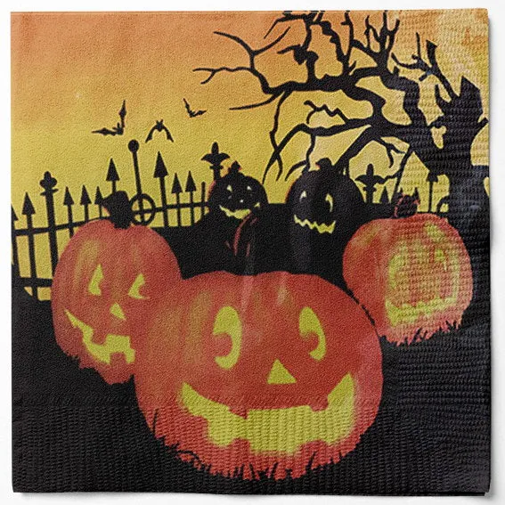 Det Gamle Apotek Napkins ubrousky 33 cm 20 ks halloween