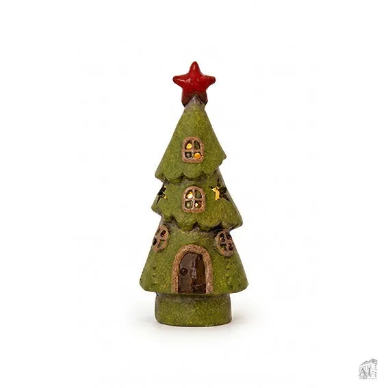 Det Gamle Apotek Christmas tree keramický stromeček 20 cm