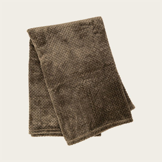 Det Gamle Apotek Blanket polyesterová deka 125×150 hnědá