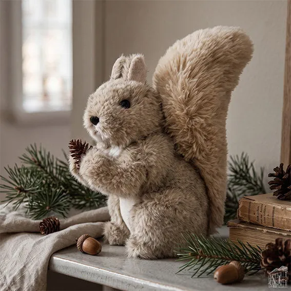 Det Gamle Apotek Squirrel figurka veverka hnědá 30 cm