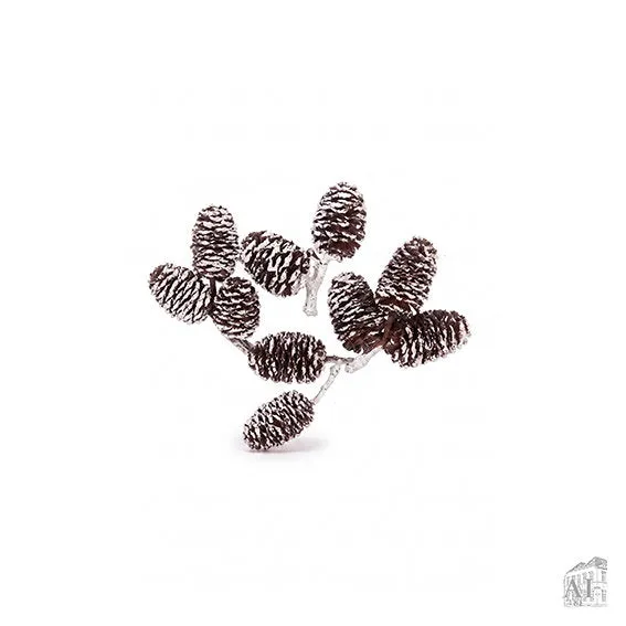 Det Gamle Apotek Pinecones šišky 9 ks přírodní