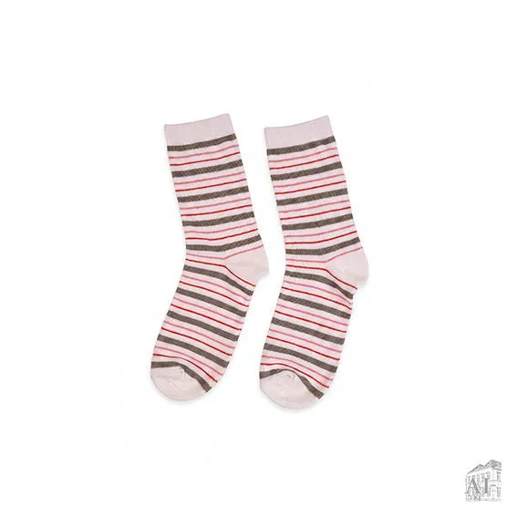 Det Gamle Apotek Socks ponožky bílé bavlněné