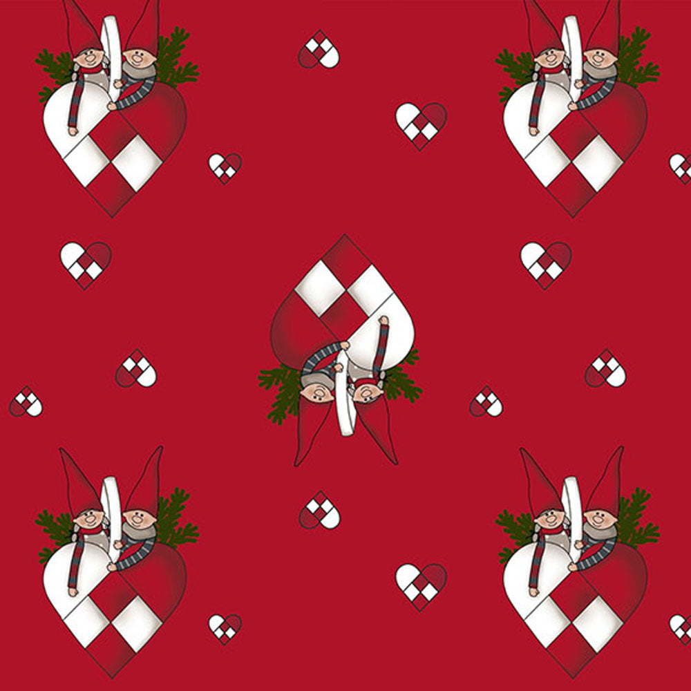 Det Gamle Apotek Giftpaper balící papír skřítci 5 m