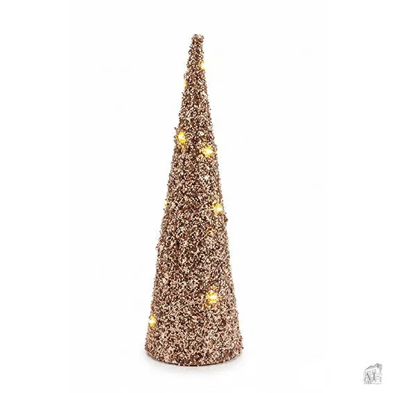 Det Gamle Apotek vánoční stromek s LED 40 cm hnědý