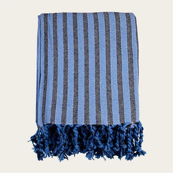 Det Gamle Apotek Blanket deka modrá 130×180 cm