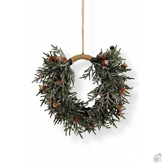 Det Gamle Apotek Door wreath věnec na dveře zelený 55 cm