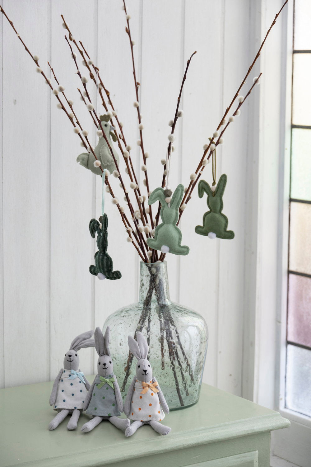 Det Gamle Apotek Vase recycled glass váza 26 cm