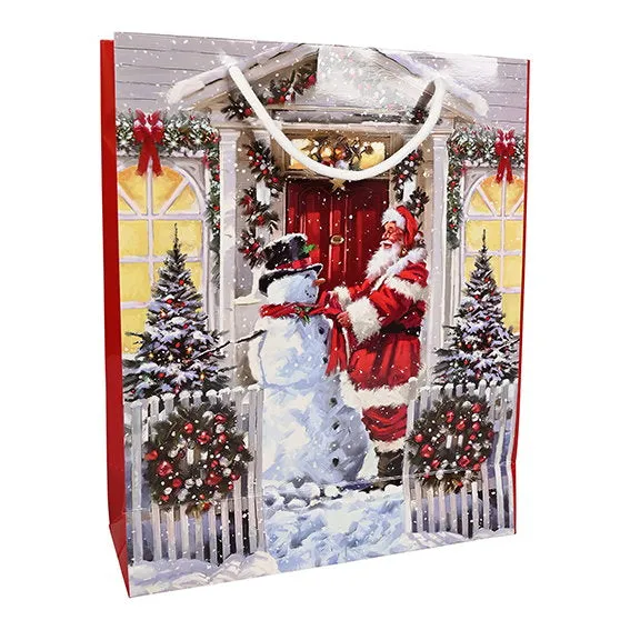 Det Gamle Apotek Giftbag dárková taška 32 cm bílá