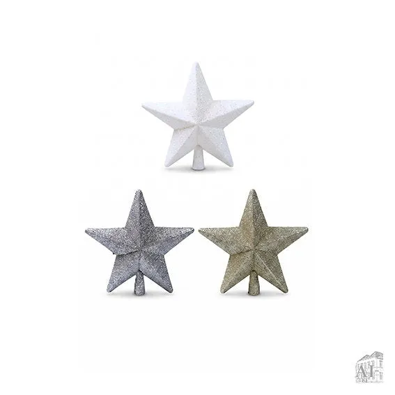 Det Gamle Apotek Topstar špička na stromek 20 cm plast mix