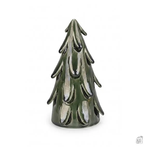 Det Gamle Apotek Christmas tree keramický stromek LED zelený