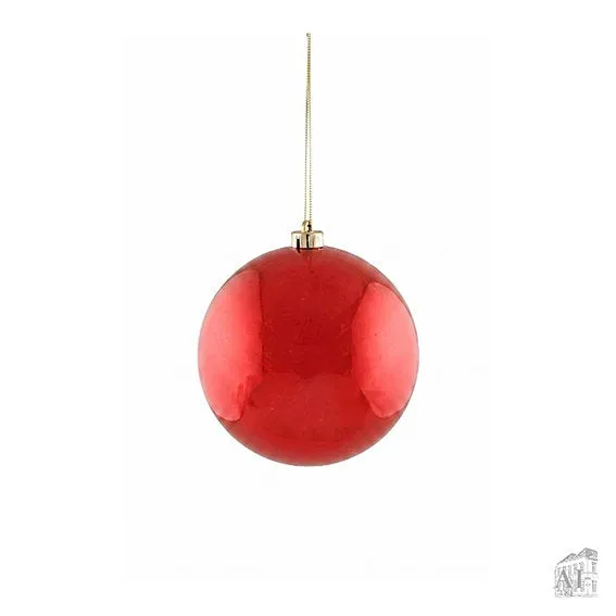 Det Gamle Apotek Red baňka červená 20 cm