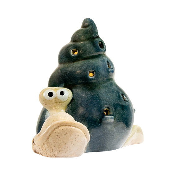 Det Gamle Apotek Figures figurka 12,2 cm modrá kamenina