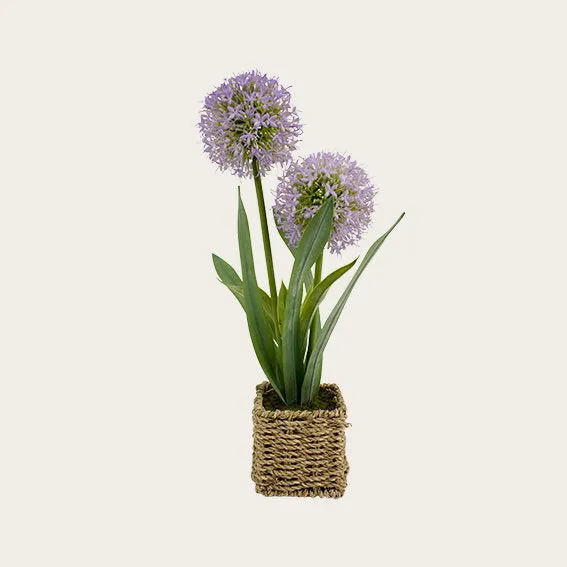 Det Gamle Apotek Artificial plant umělá rostlina fialová 45 cm