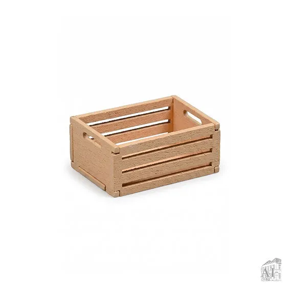 Det Gamle Apotek Box dřevěná bedýnka pro skřítky přírodní