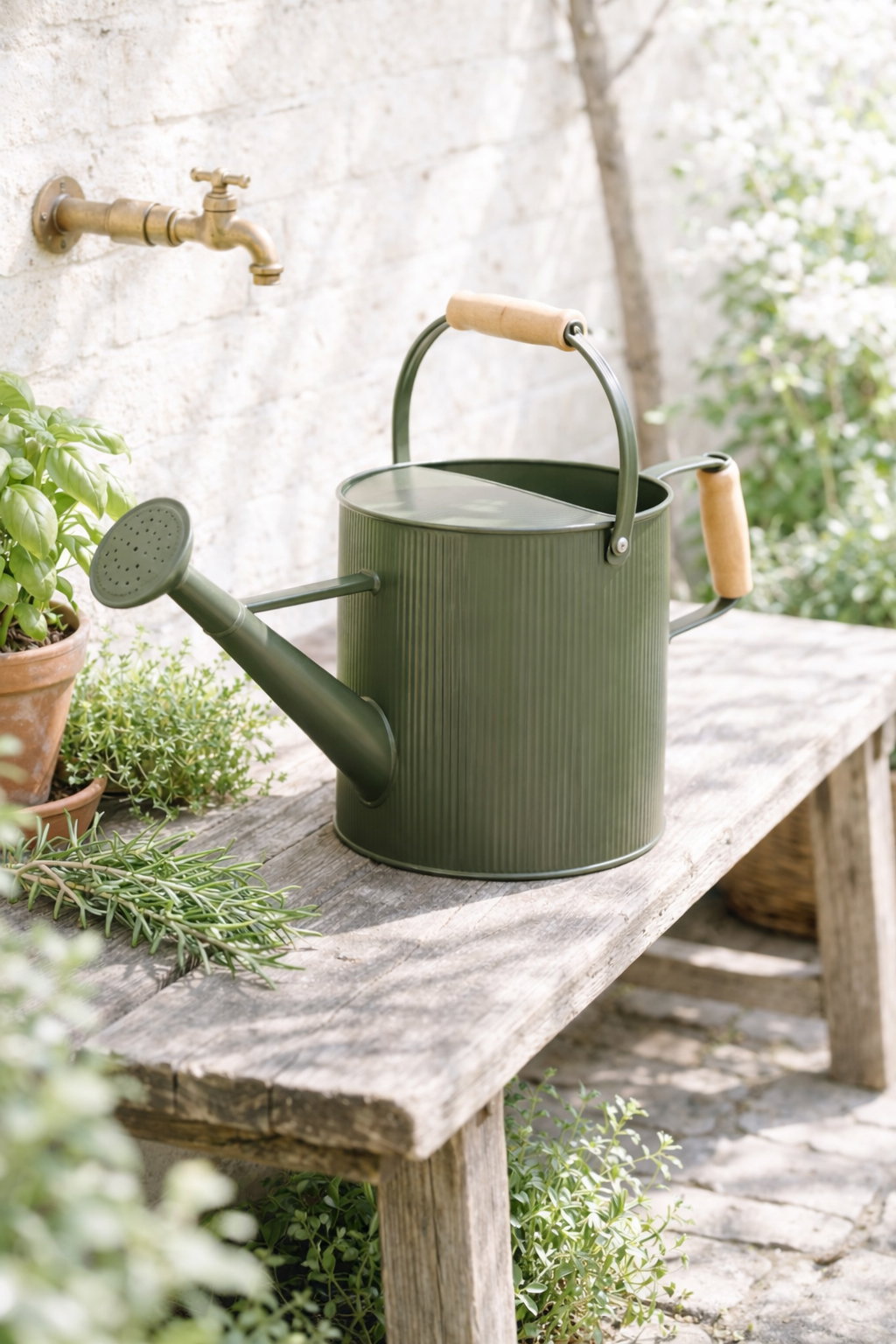 Det Gamle Apotek Watering can konev zelená 31 cm