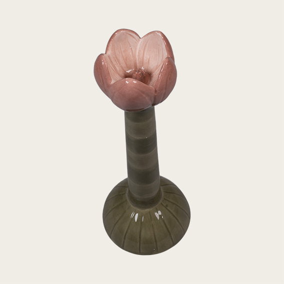 Det Gamle Apotek Figures keramická figurka růžová 20 cm