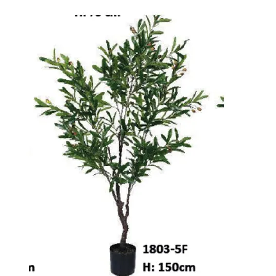 Det Gamle Apotek umělá rostlina 150 cm zelená plastová