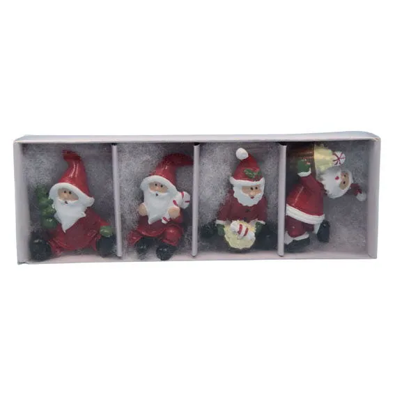 Det Gamle Apotek Santa Claus vánoční figurka červená polyresin